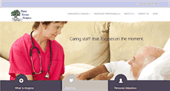 Desktop Screenshot of 3rivershospice.com